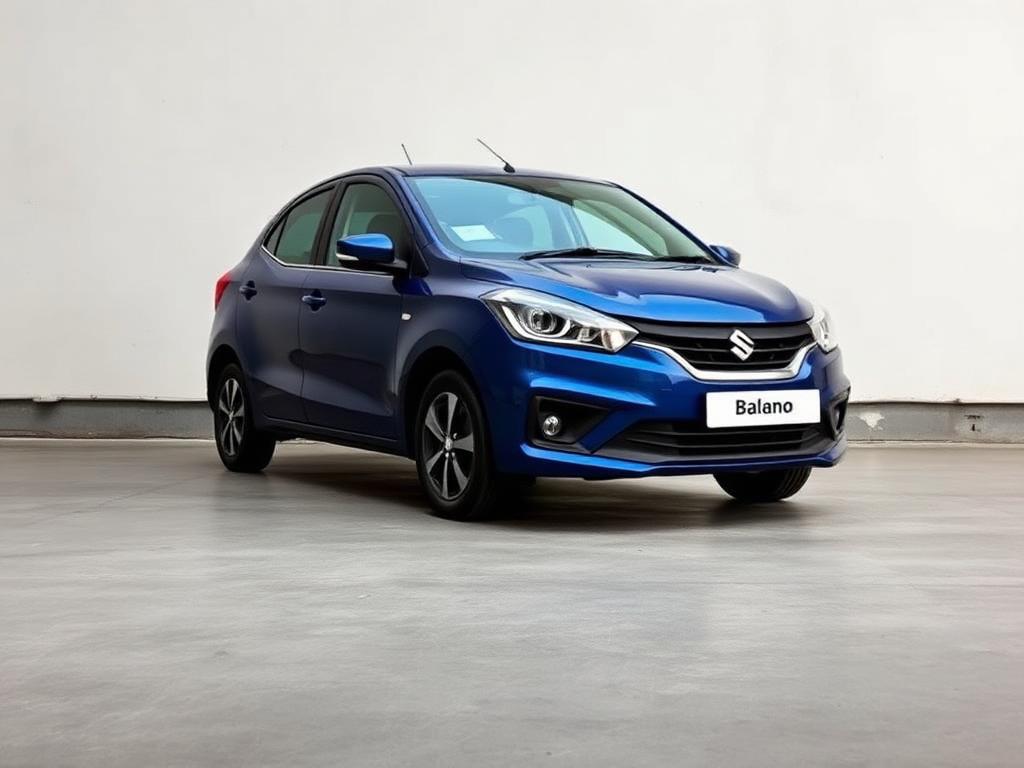 2022 Maruti Suzuki Baleno Alpha in Nexa Blue used car Chennai