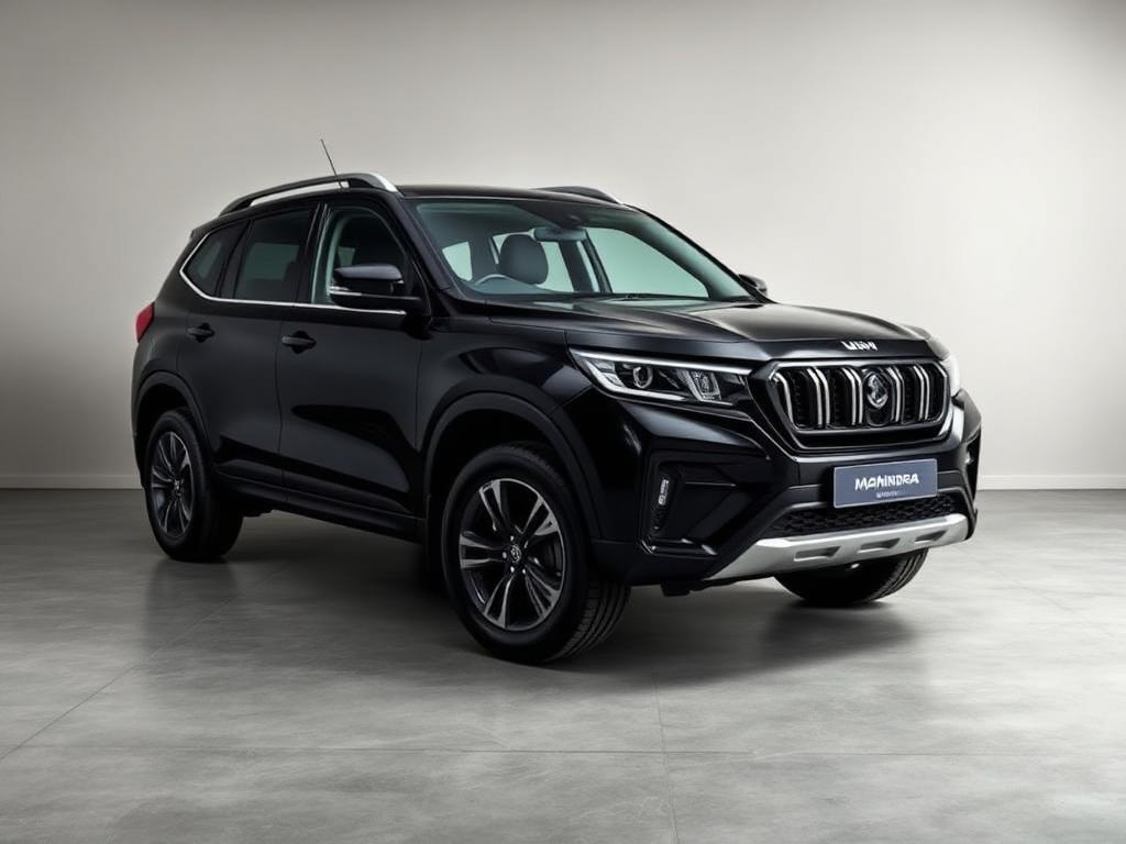 2022 Mahindra XUV700 AX7 in Midnight Black used car Chennai